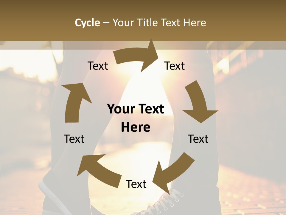 Parent Elderly Daughter PowerPoint Template