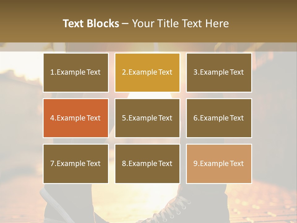 Parent Elderly Daughter PowerPoint Template