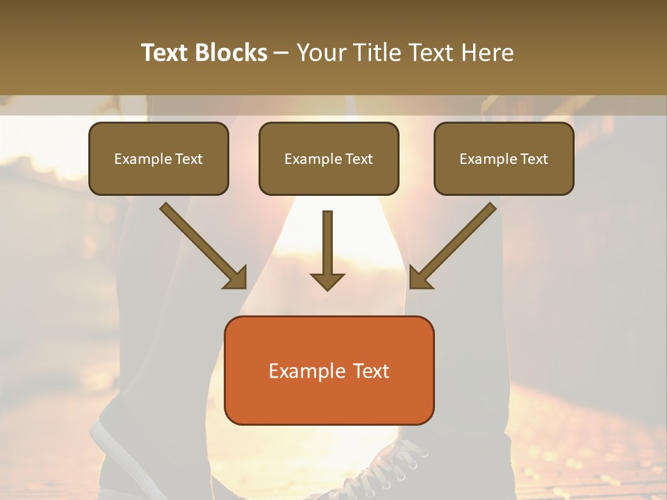 Parent Elderly Daughter PowerPoint Template