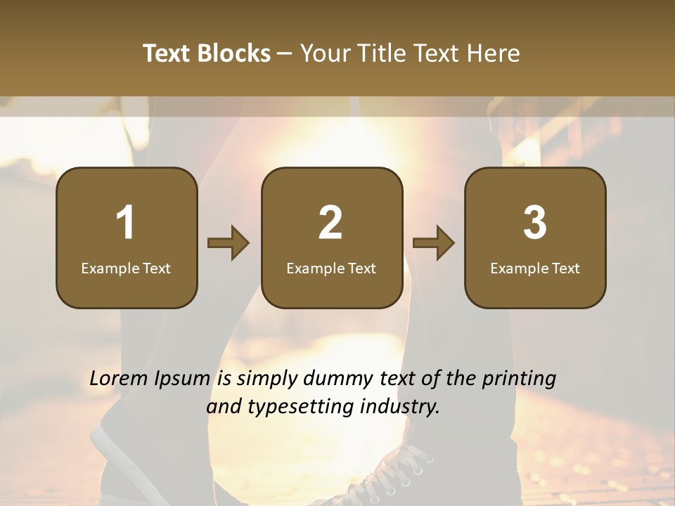 Parent Elderly Daughter PowerPoint Template