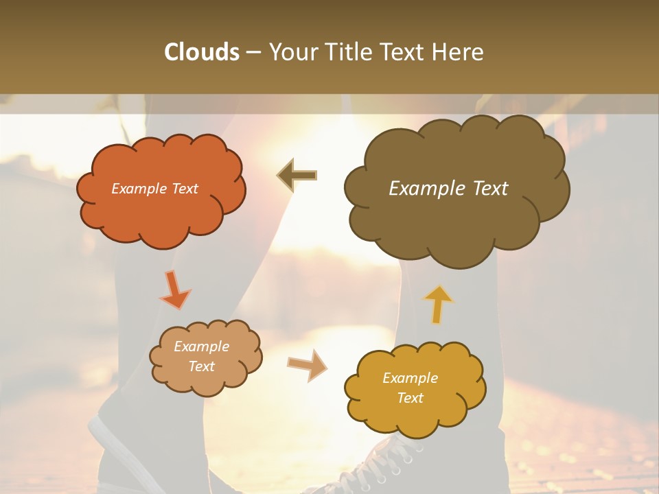 Parent Elderly Daughter PowerPoint Template