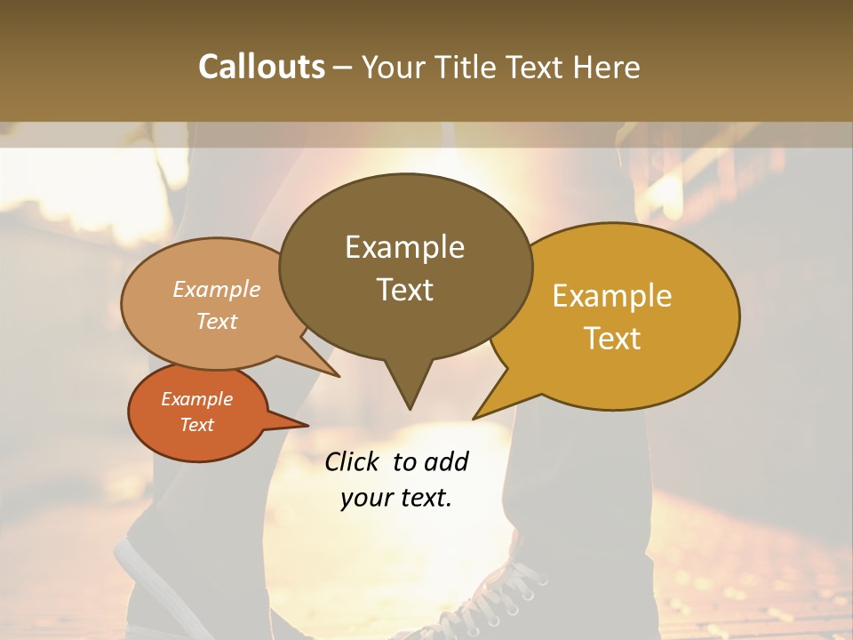 Parent Elderly Daughter PowerPoint Template