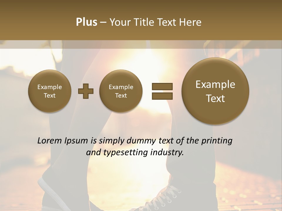 Parent Elderly Daughter PowerPoint Template