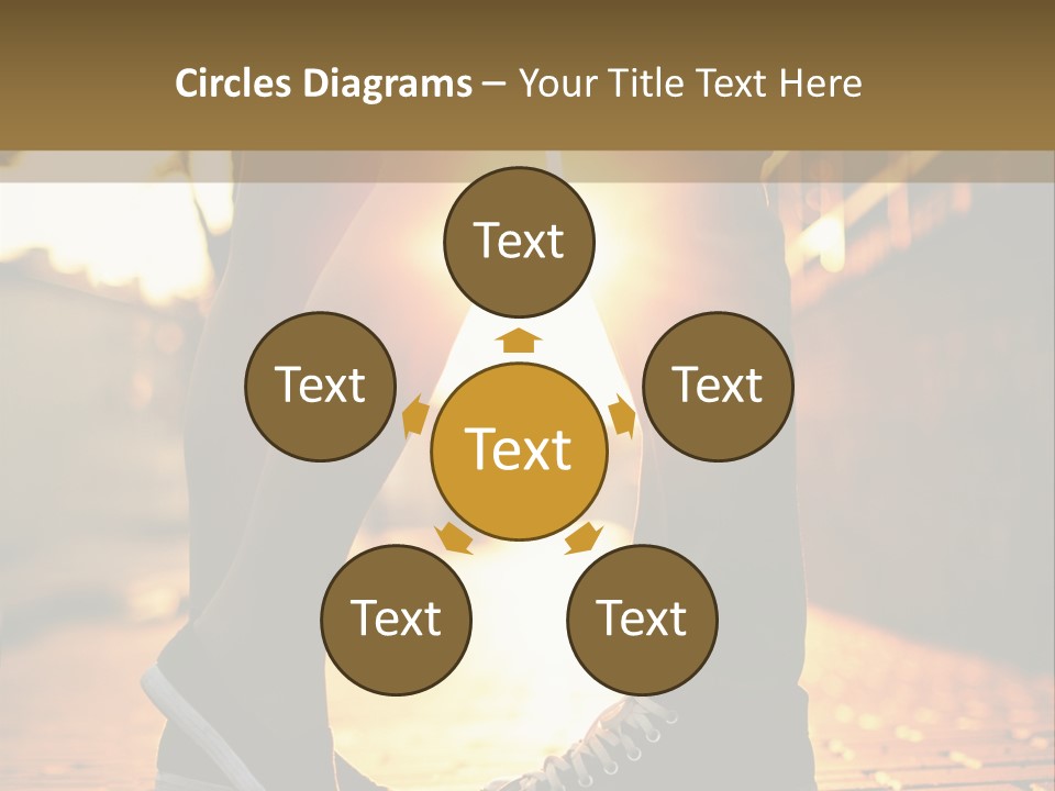 Parent Elderly Daughter PowerPoint Template