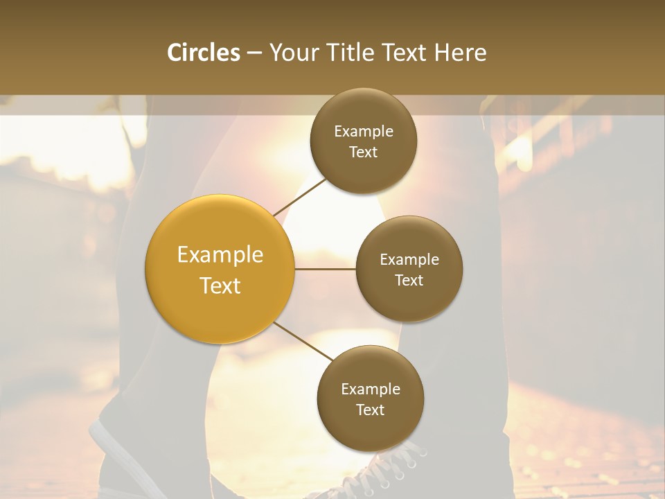 Parent Elderly Daughter PowerPoint Template