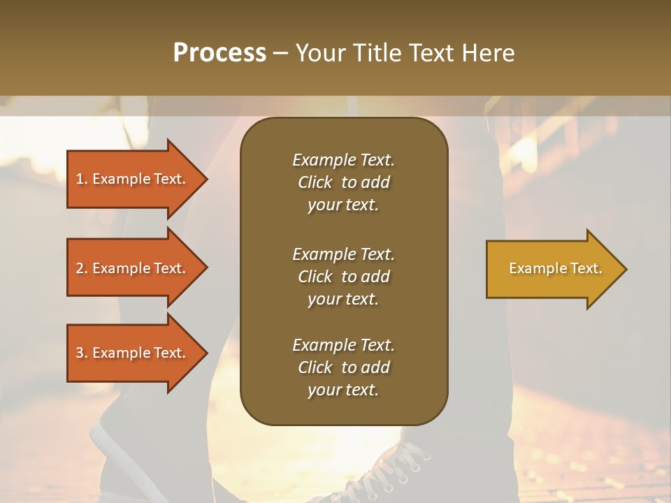 Parent Elderly Daughter PowerPoint Template