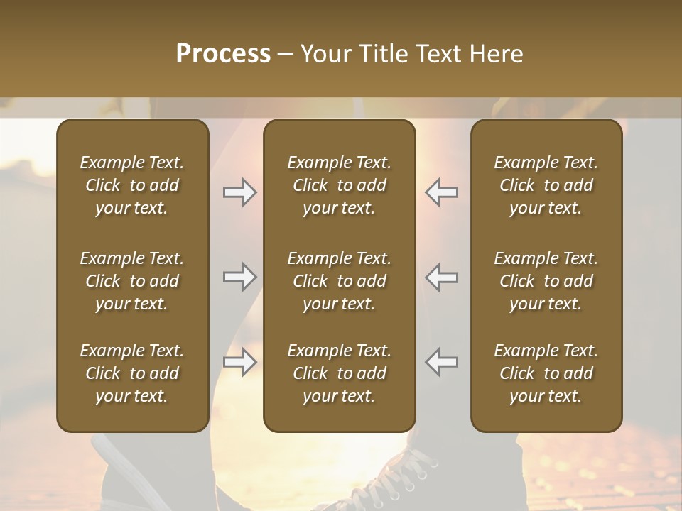 Parent Elderly Daughter PowerPoint Template