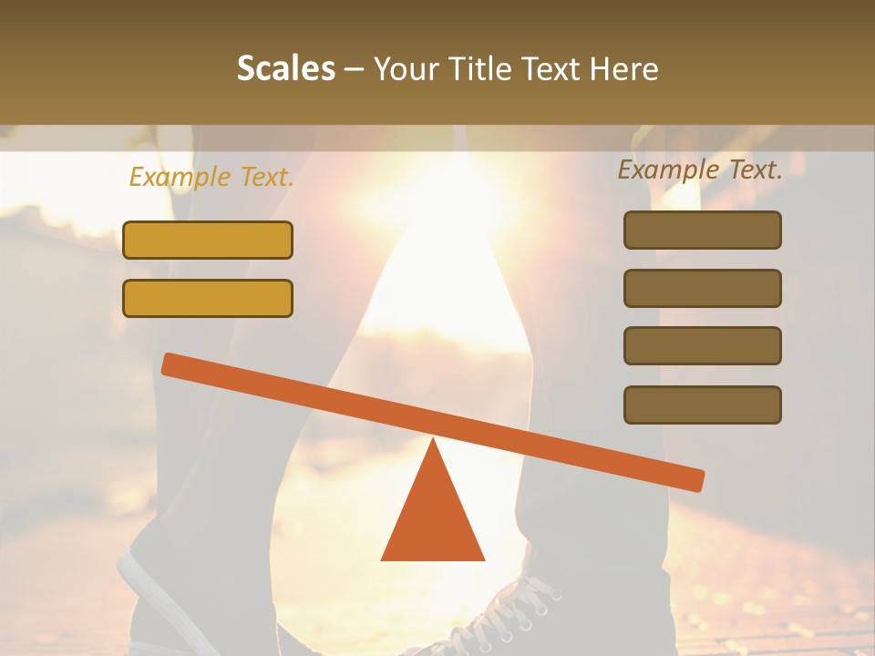 Parent Elderly Daughter PowerPoint Template
