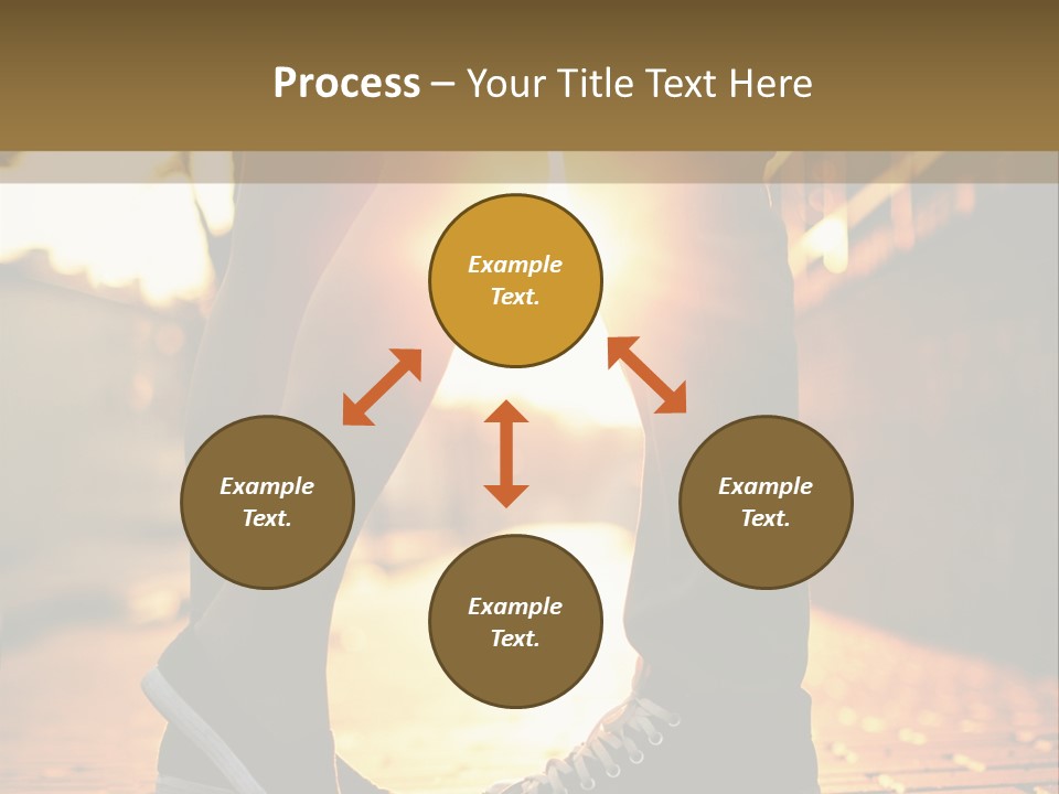 Parent Elderly Daughter PowerPoint Template