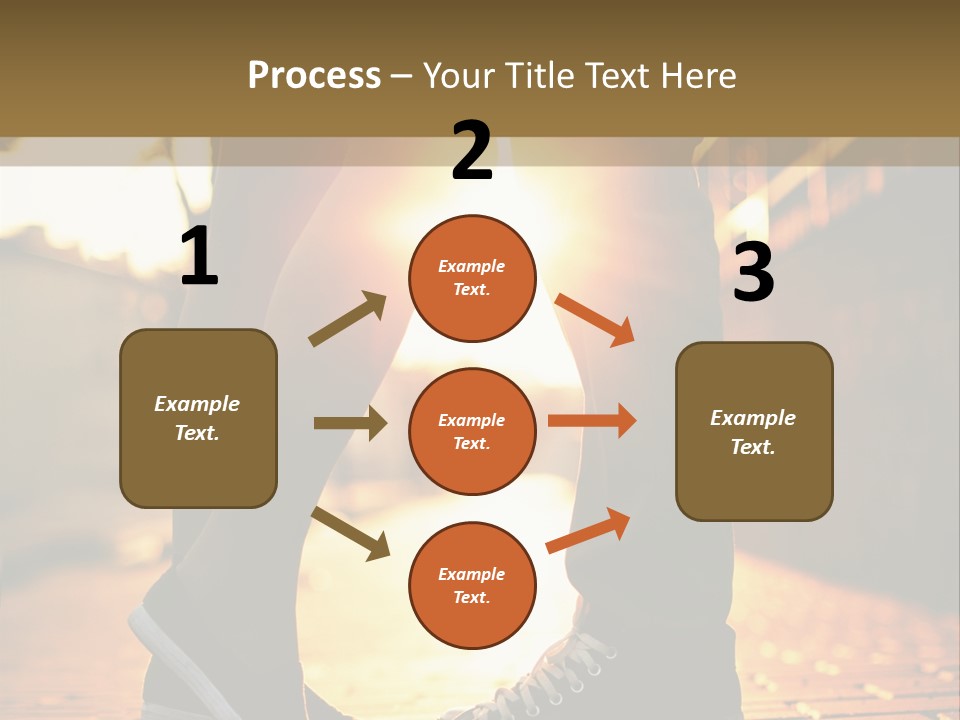 Parent Elderly Daughter PowerPoint Template