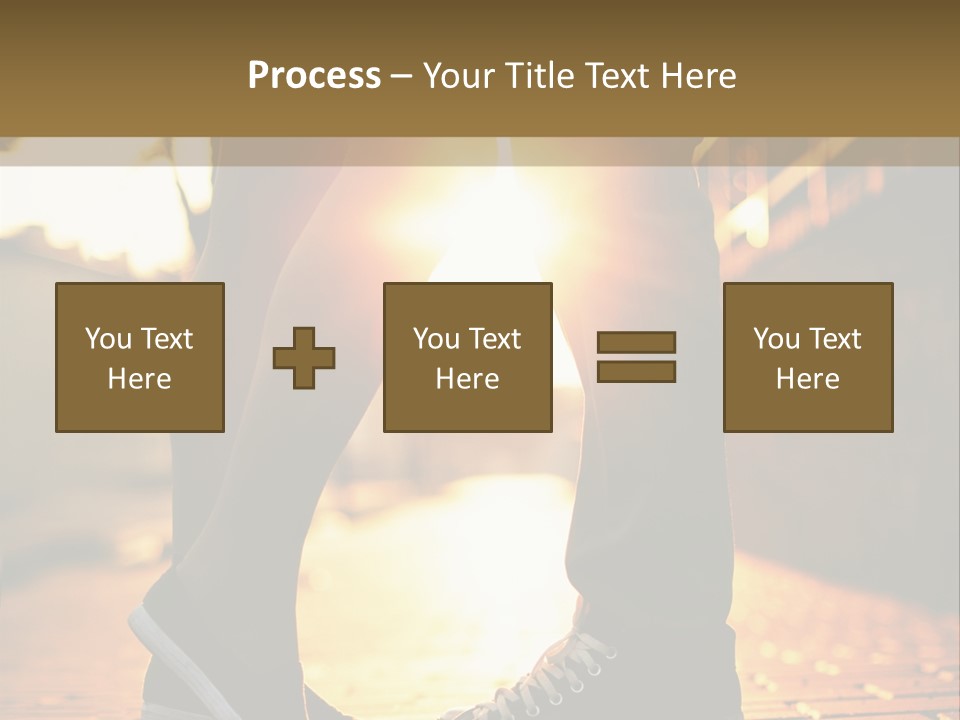 Parent Elderly Daughter PowerPoint Template