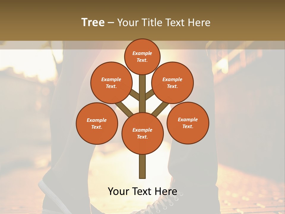 Parent Elderly Daughter PowerPoint Template