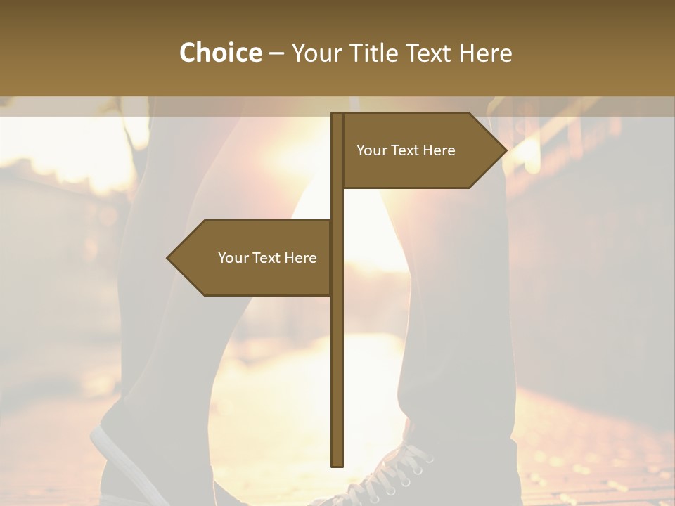 Parent Elderly Daughter PowerPoint Template