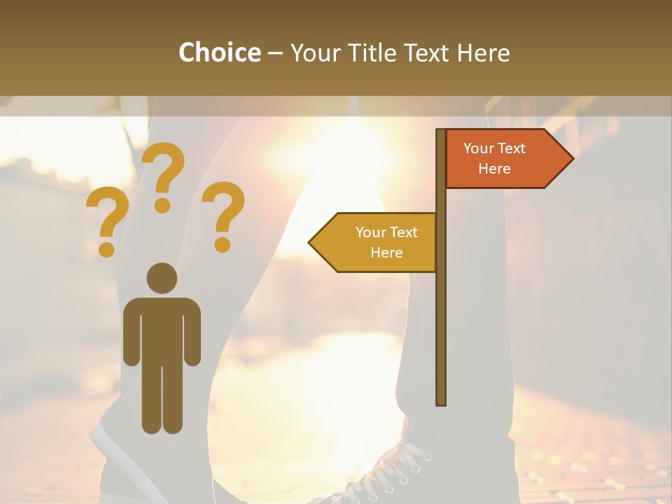 Parent Elderly Daughter PowerPoint Template