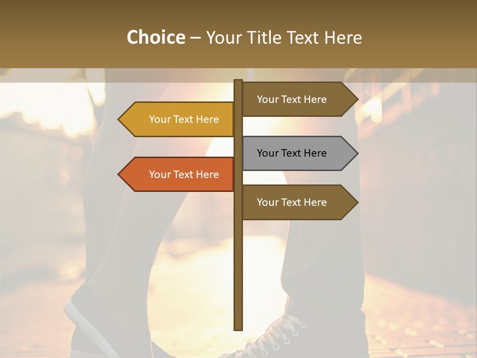 Parent Elderly Daughter PowerPoint Template