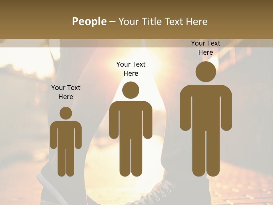 Parent Elderly Daughter PowerPoint Template