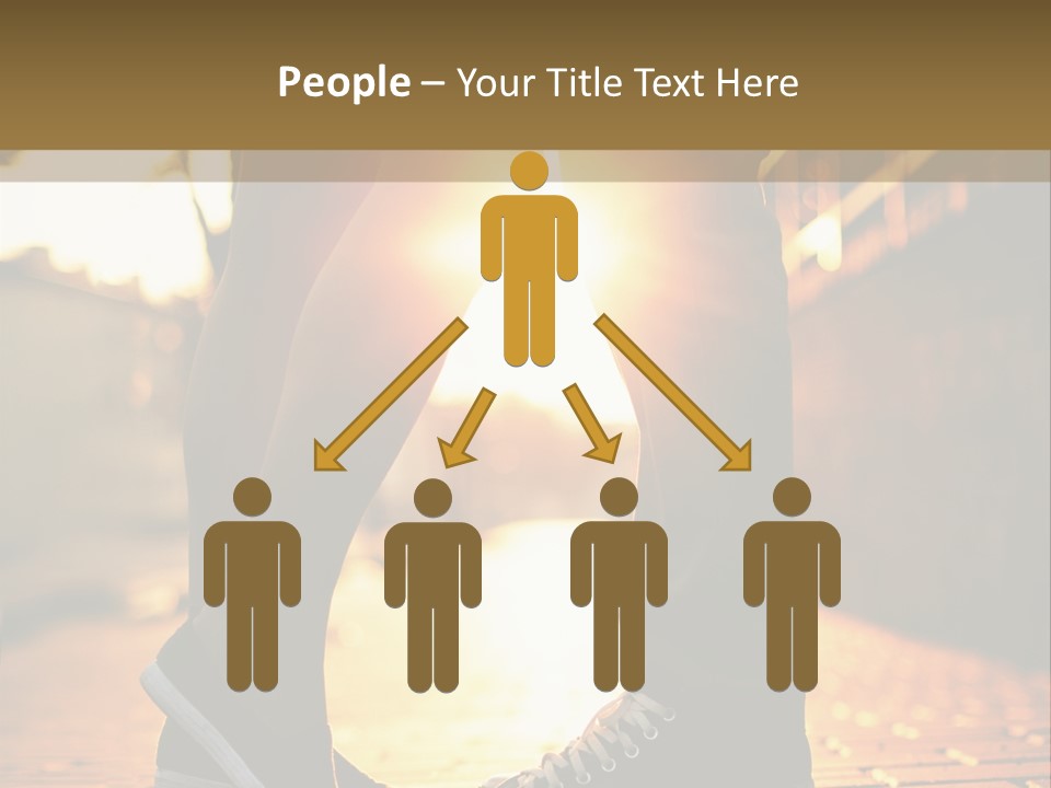 Parent Elderly Daughter PowerPoint Template