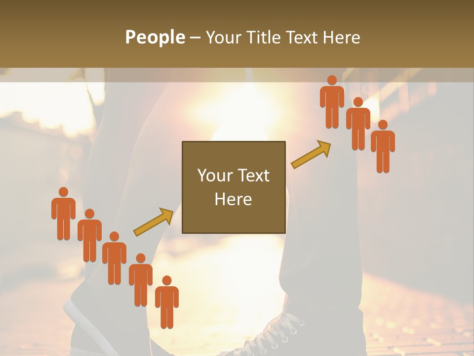 Parent Elderly Daughter PowerPoint Template