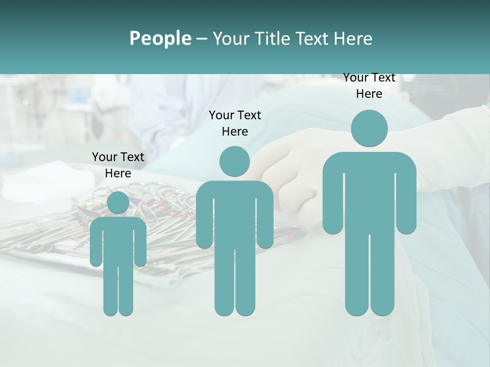 Family Senior Sea PowerPoint Template