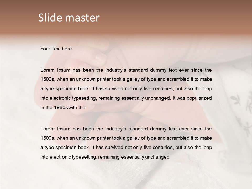 Wave Portrait Coastal PowerPoint Template