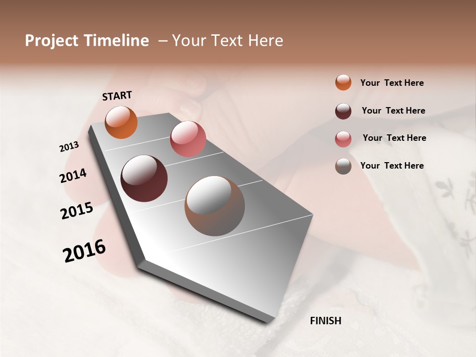 Wave Portrait Coastal PowerPoint Template