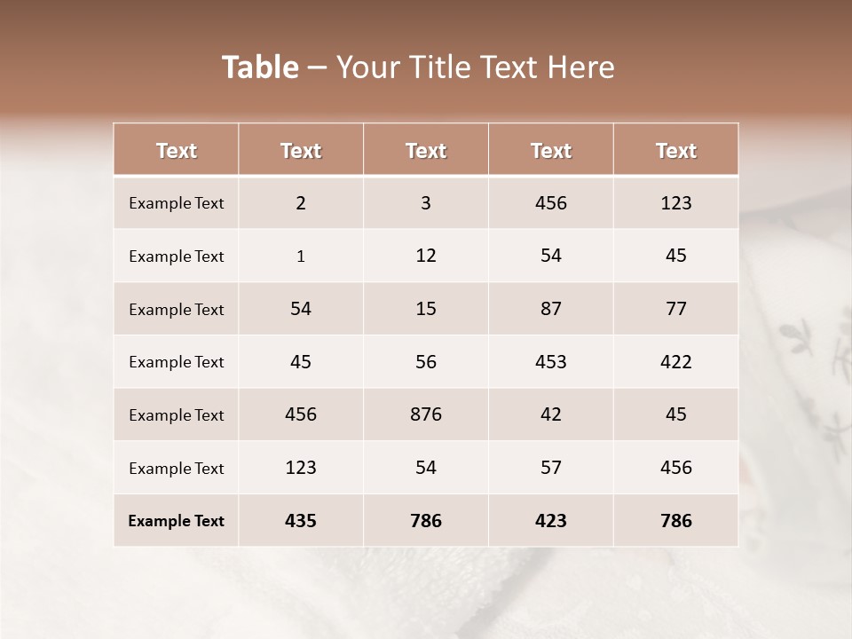 Wave Portrait Coastal PowerPoint Template