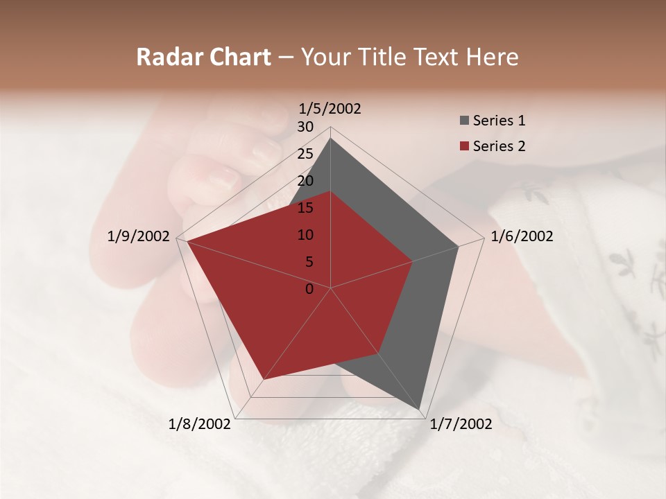 Wave Portrait Coastal PowerPoint Template