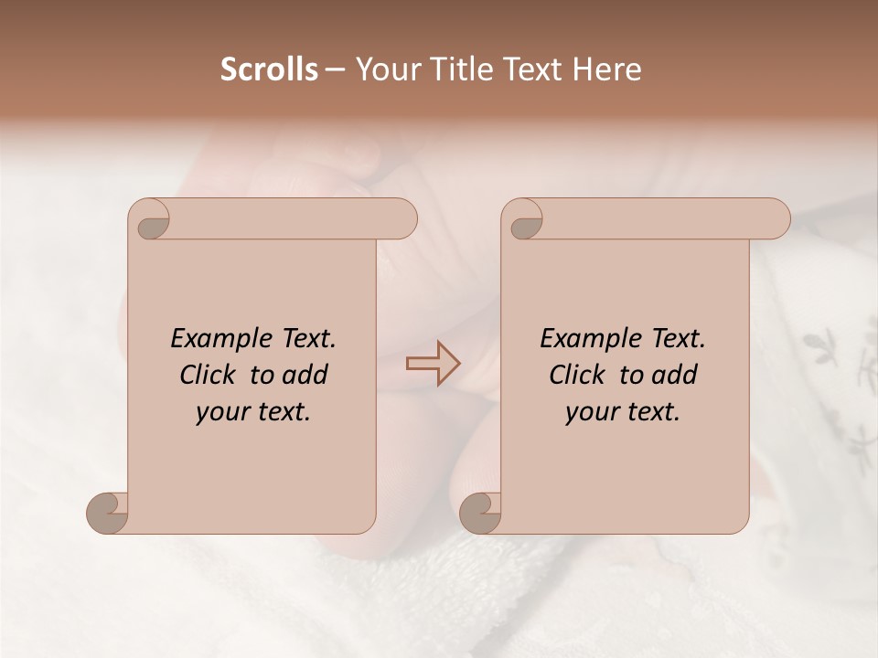 Wave Portrait Coastal PowerPoint Template