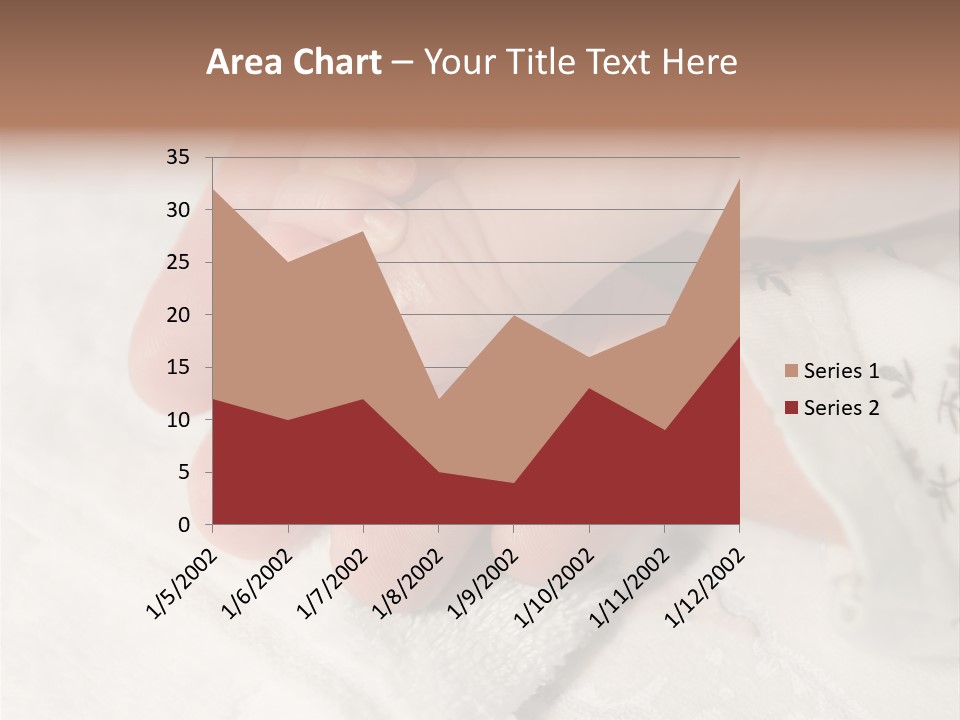 Wave Portrait Coastal PowerPoint Template