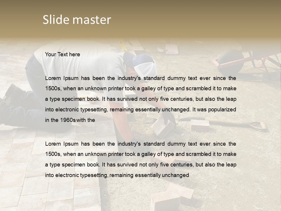 Ocean Wave Senior PowerPoint Template