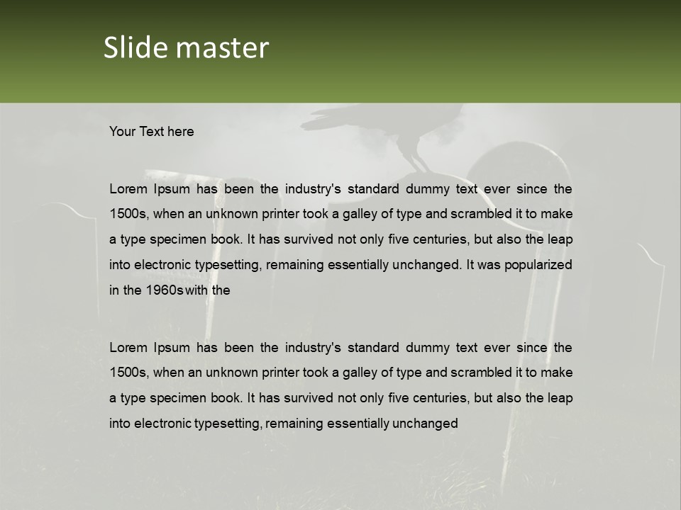 Woman Old Daughter PowerPoint Template