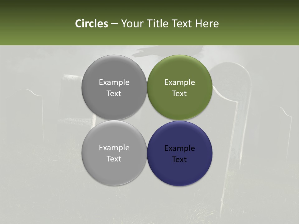 Woman Old Daughter PowerPoint Template