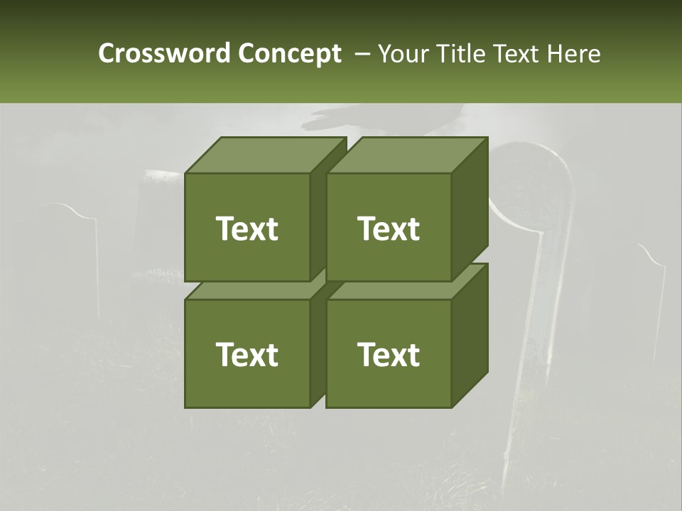 Woman Old Daughter PowerPoint Template