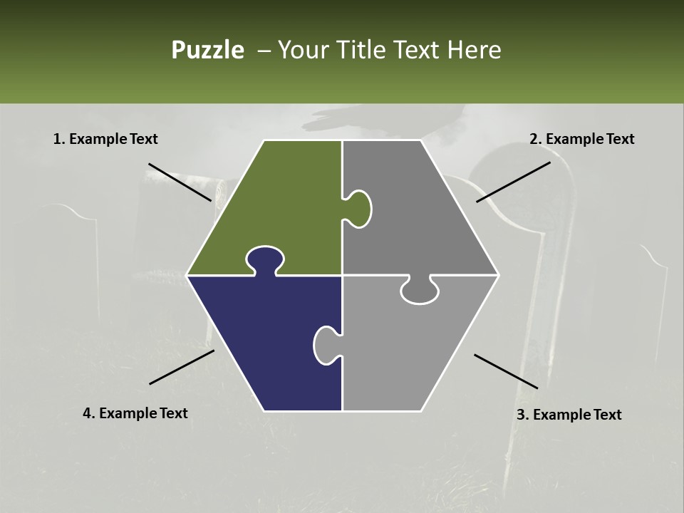 Woman Old Daughter PowerPoint Template