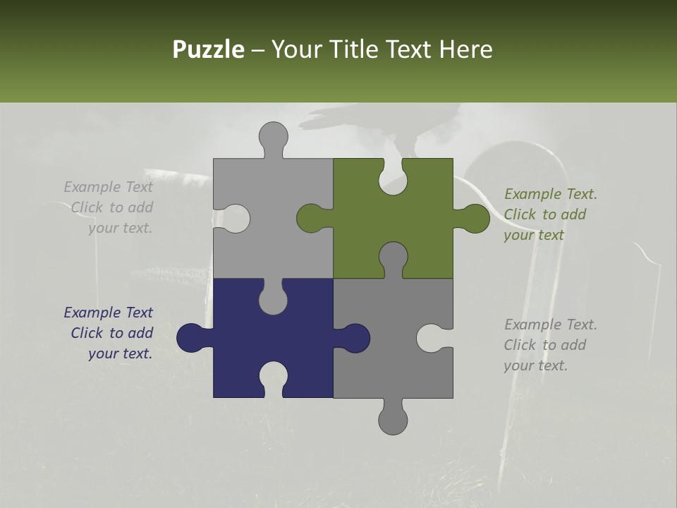 Woman Old Daughter PowerPoint Template