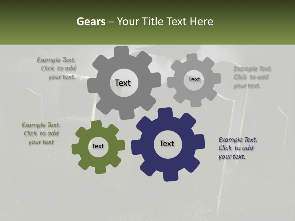 Woman Old Daughter PowerPoint Template