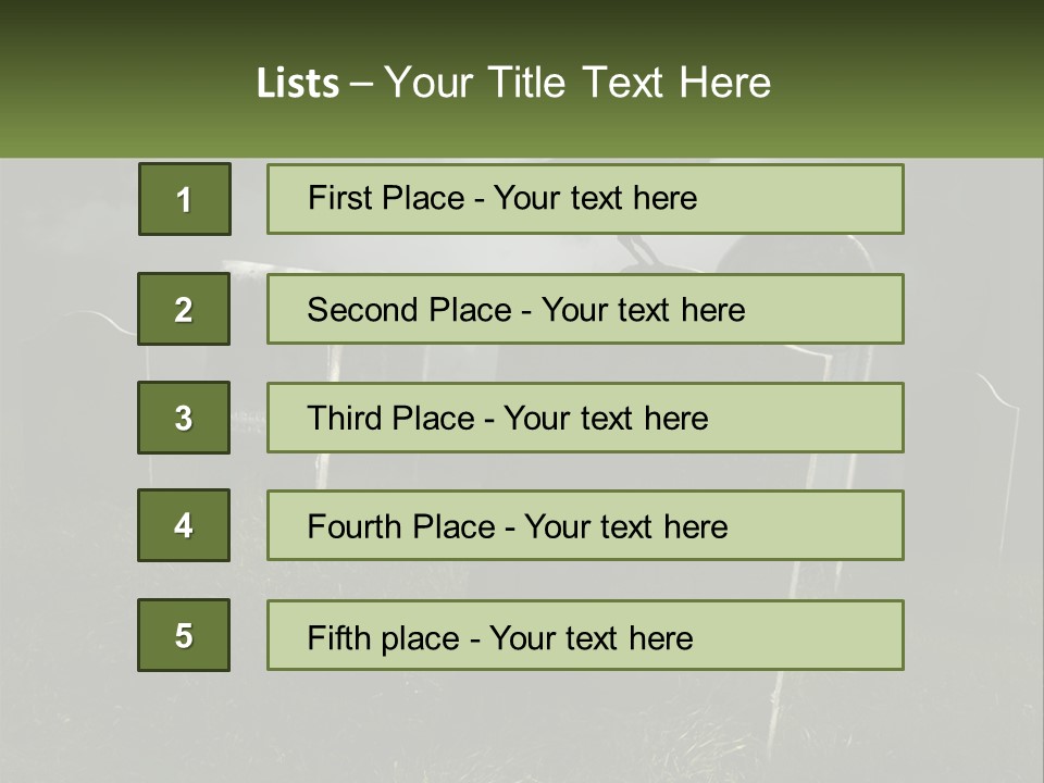 Woman Old Daughter PowerPoint Template