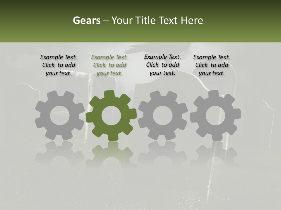 Woman Old Daughter PowerPoint Template