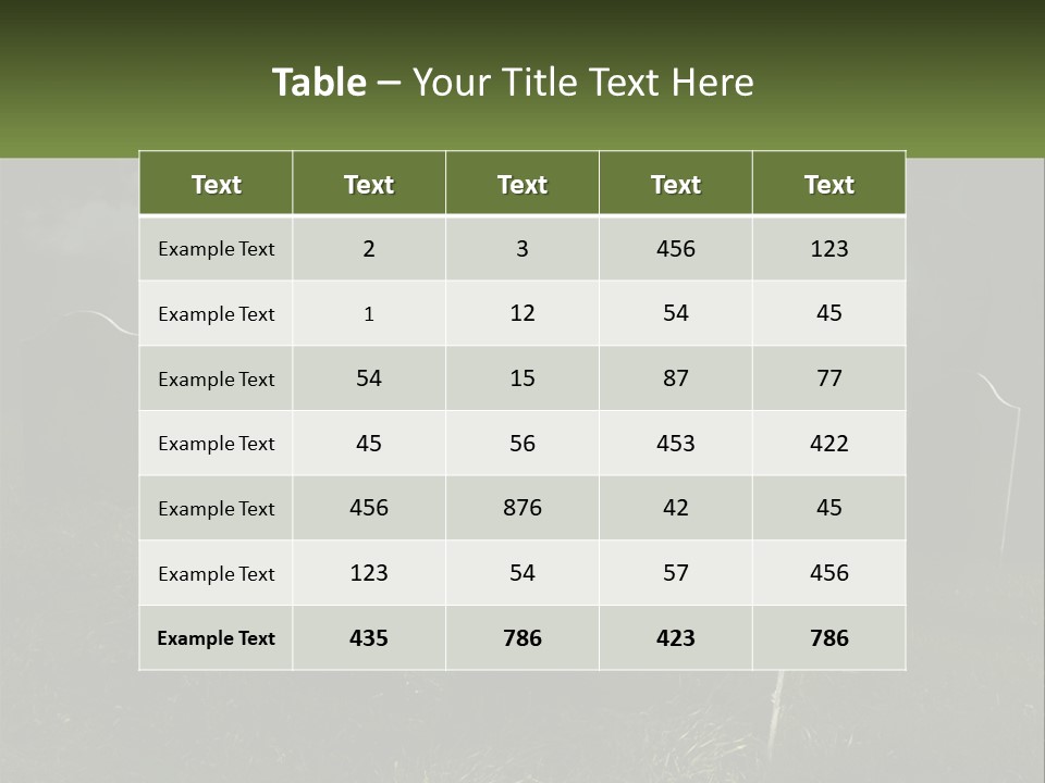 Woman Old Daughter PowerPoint Template