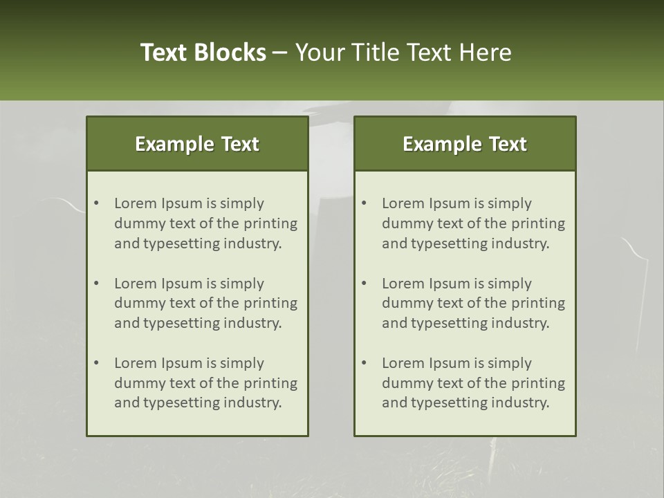 Woman Old Daughter PowerPoint Template