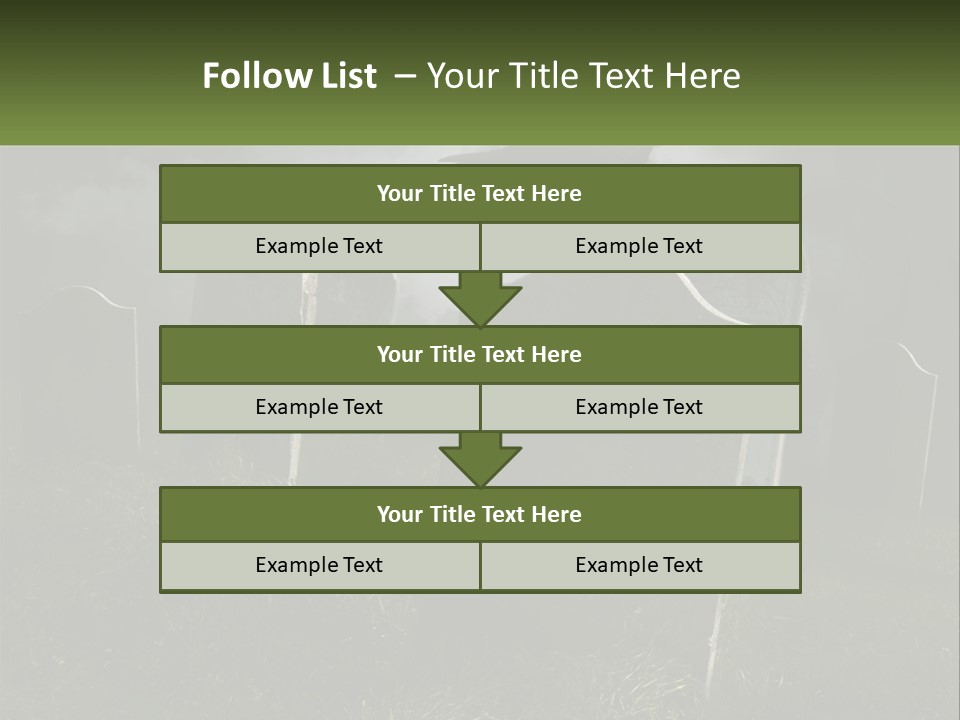 Woman Old Daughter PowerPoint Template