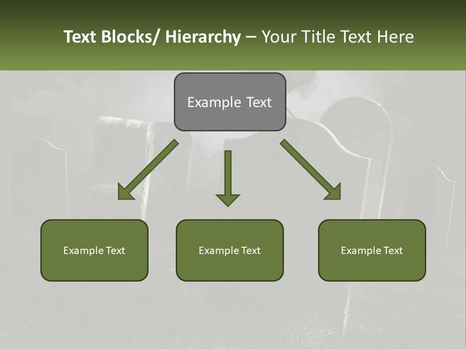 Woman Old Daughter PowerPoint Template