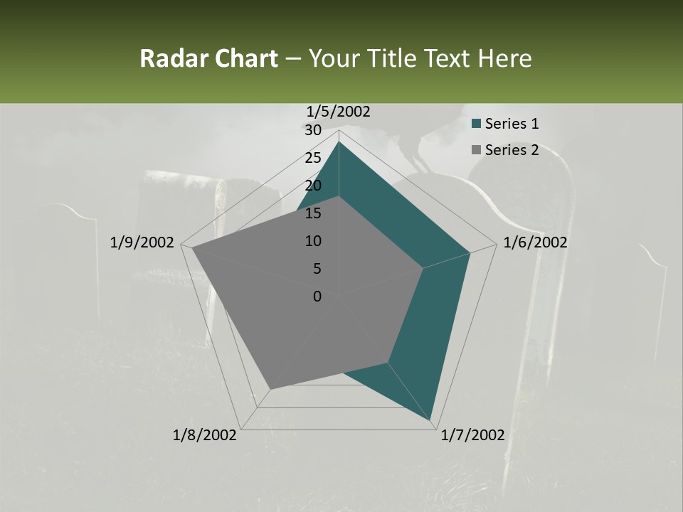 Woman Old Daughter PowerPoint Template