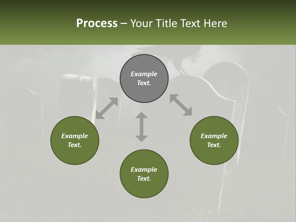 Woman Old Daughter PowerPoint Template