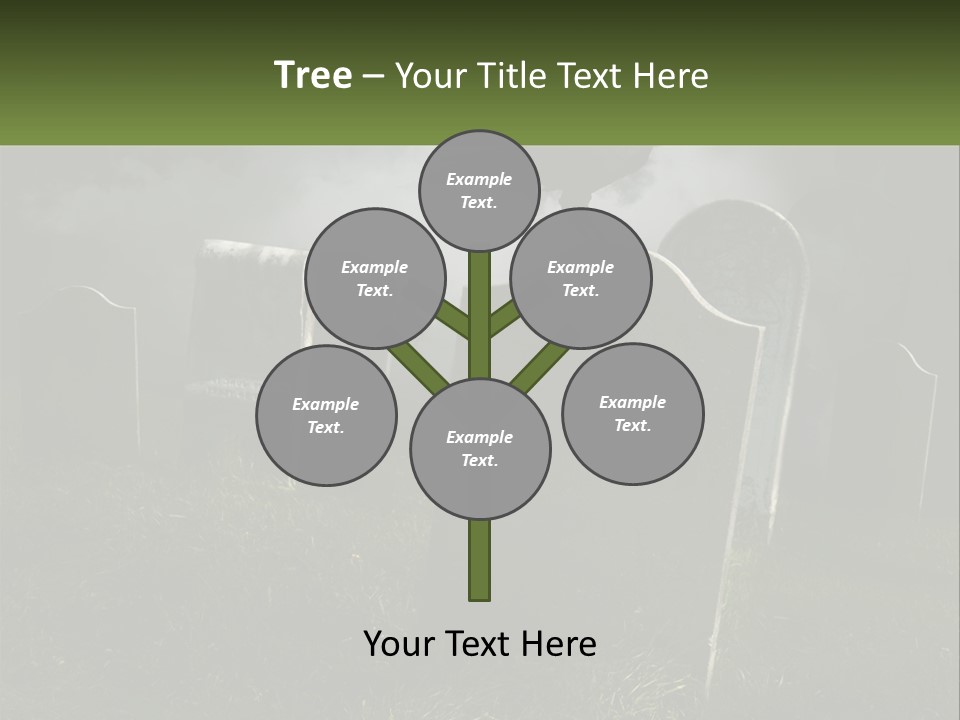 Woman Old Daughter PowerPoint Template