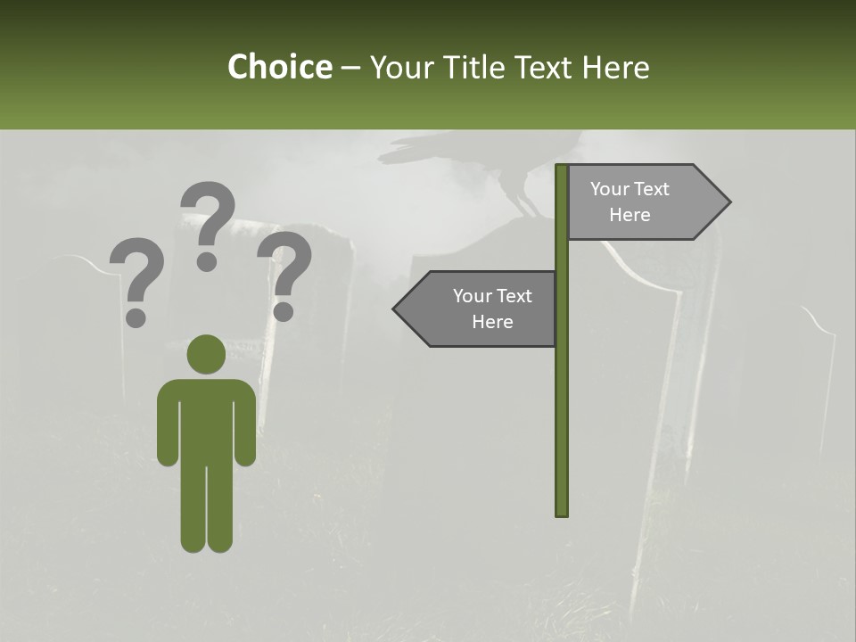 Woman Old Daughter PowerPoint Template