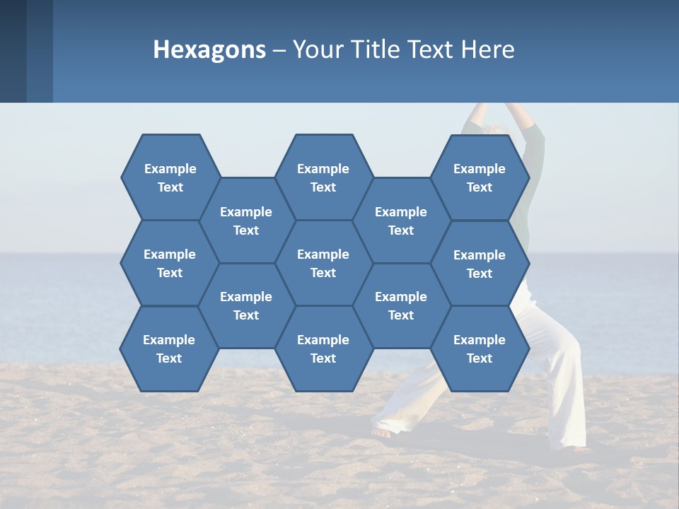 Caucasian Retirement Single PowerPoint Template