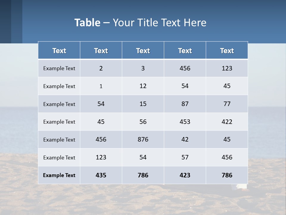 Caucasian Retirement Single PowerPoint Template