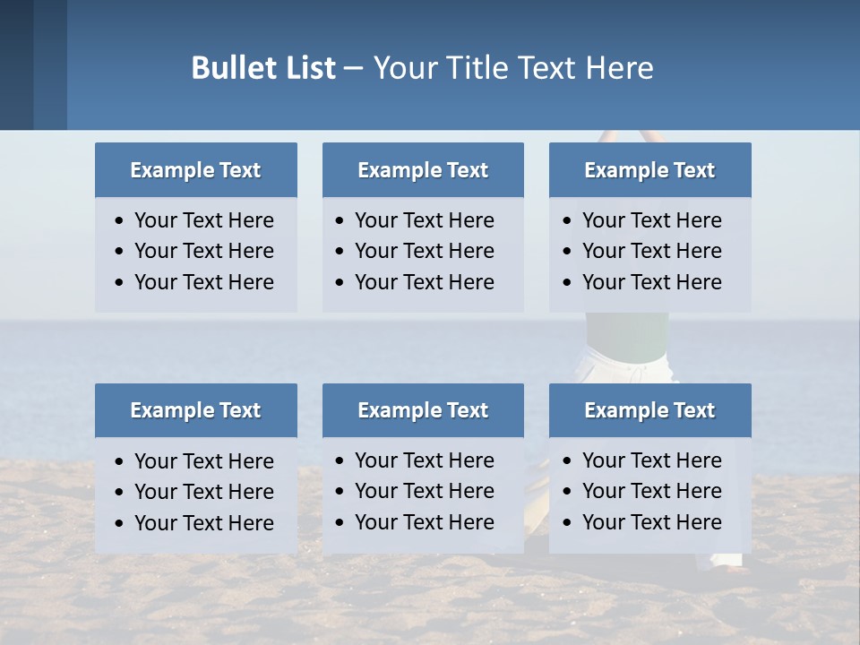 Caucasian Retirement Single PowerPoint Template