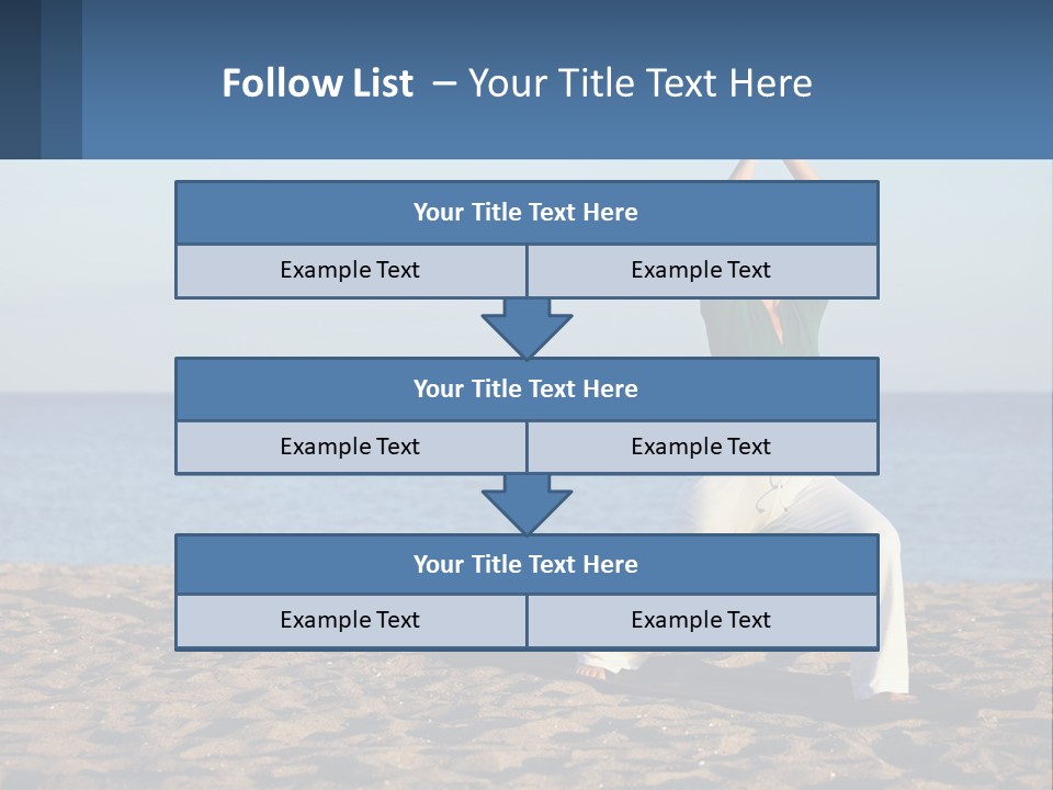 Caucasian Retirement Single PowerPoint Template